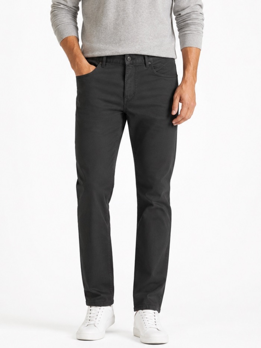 Quince Comfort Stretch Traveler 5-Pocket Pants Dark Charcoal 34x30